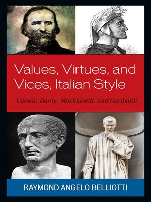 cover image of Values, Virtues, and Vices, Italian Style